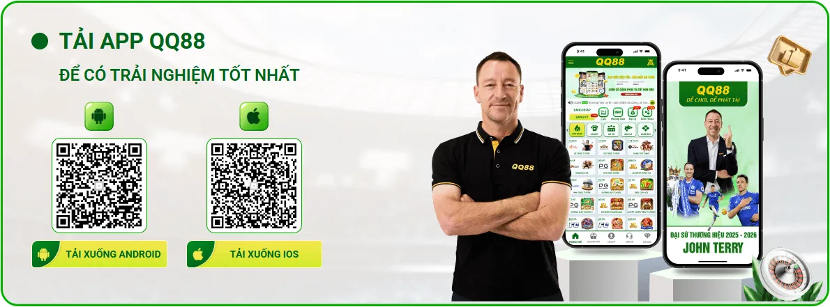 Trải nghiệm tốt nhất trên App QQ88